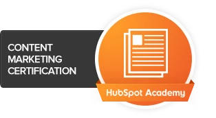 HubSpot Content Marketing Certified
